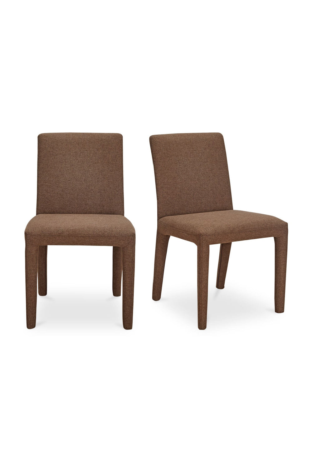 Modern European furniture - Fabric Upholstered Dining Chairs (2) - www.oroa.com | Oroa.com