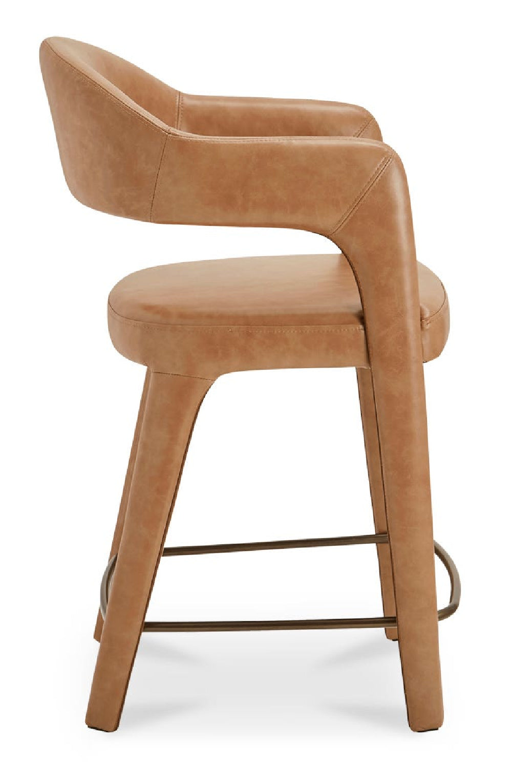 Modern European furniture - Open Barrel-Back Counter Stool - www.oroa.com | Oroa.com
