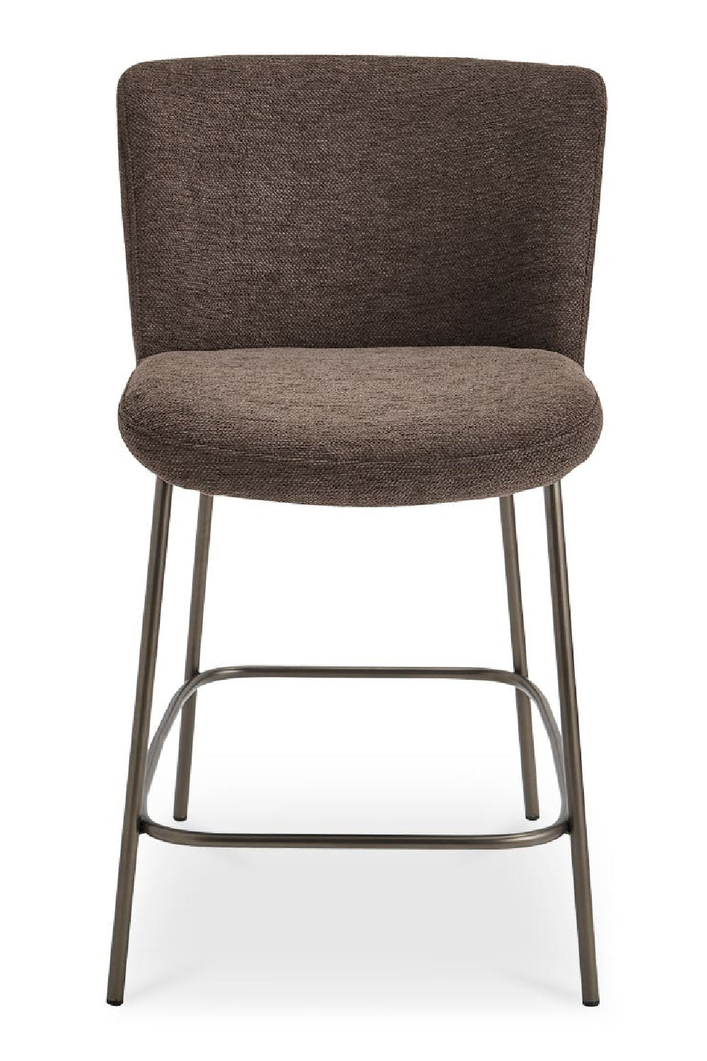 Modern European furniture - Barrel Back Fabric Counter Stool - www.oroa.com | Oroa.com