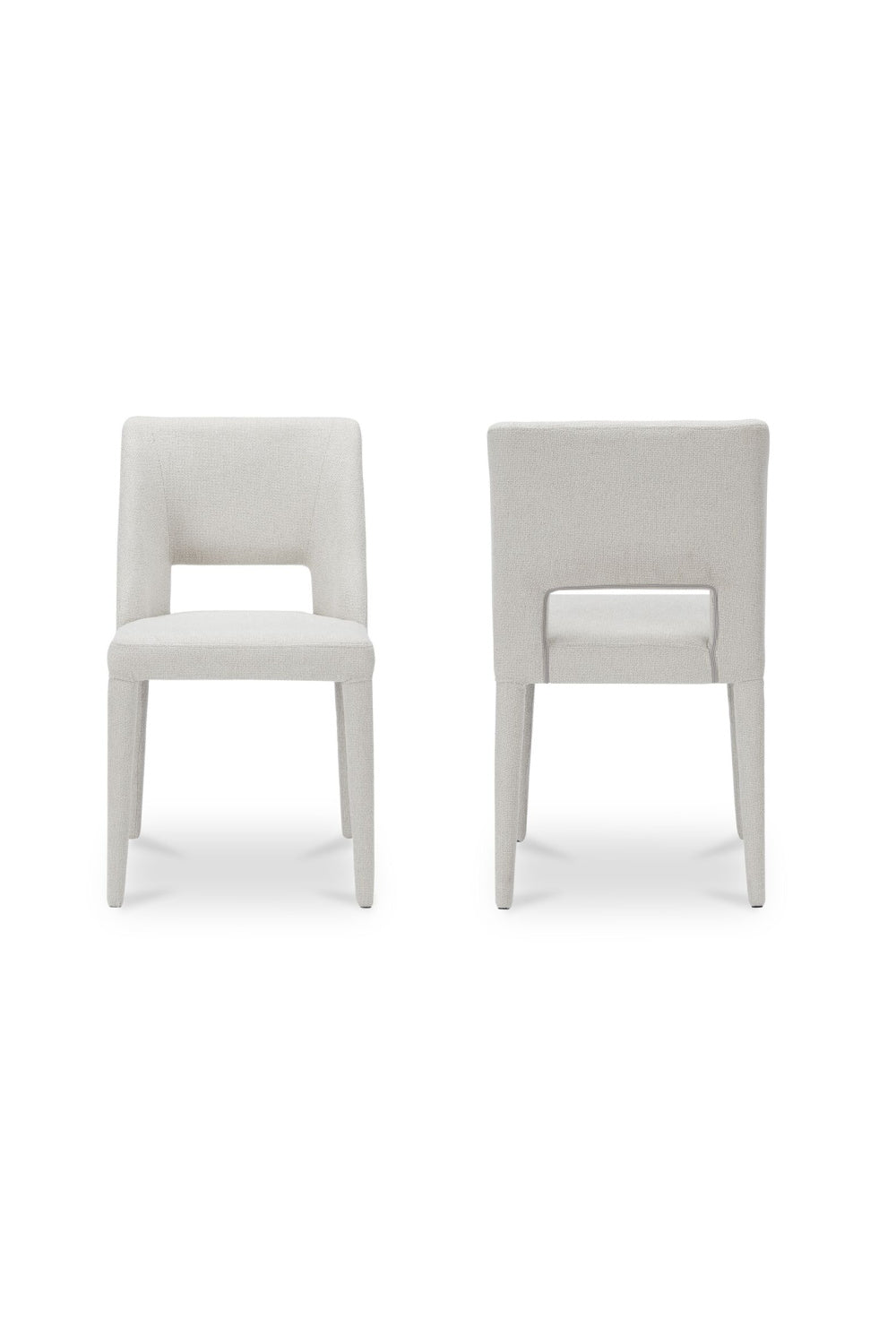 Modern European furniture - Carved Back Dining Chairs (2) - www.oroa.com | Oroa.com