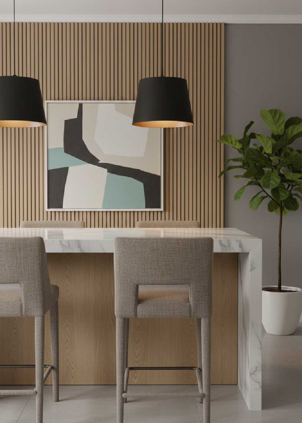 Modern European furniture - Carved Back Counter Stool - www.oroa.com | Oroa.com