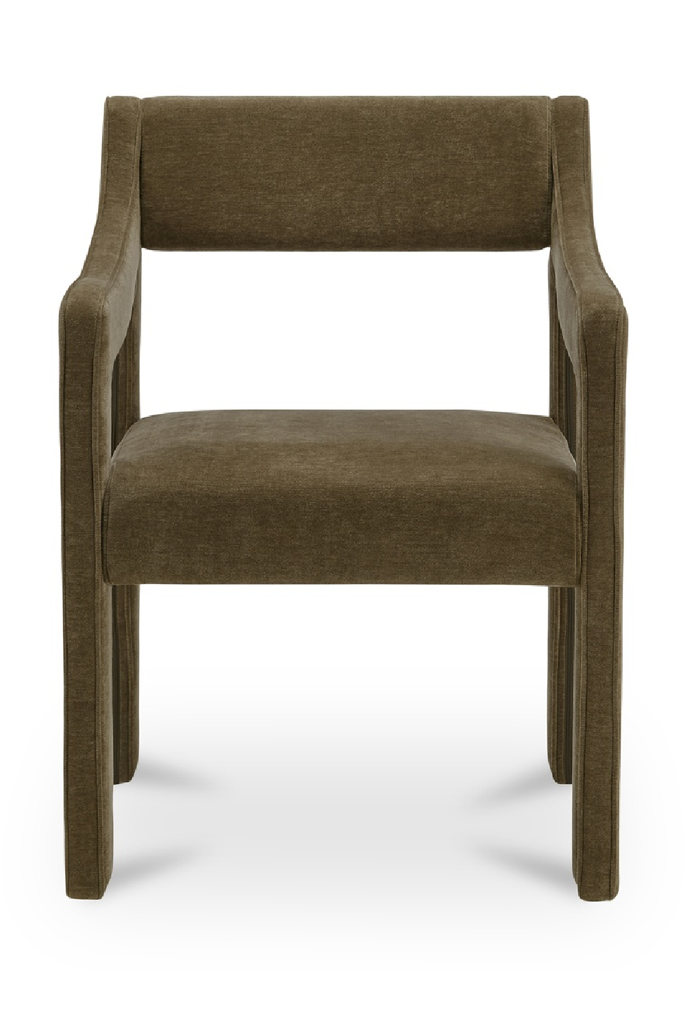 Modern European furniture - Upholstered Sloped-Arm Dining Chair - www.oroa.com | Oroa.com