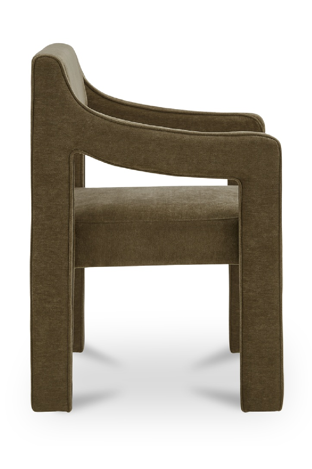 Modern European furniture - Upholstered Sloped-Arm Dining Chair - www.oroa.com | Oroa.com