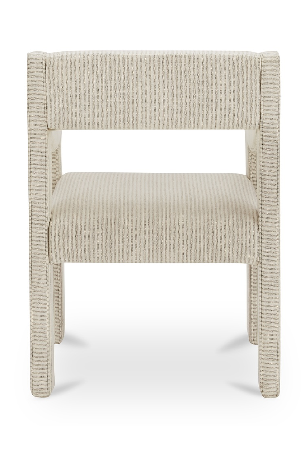Modern European furniture - Upholstered Sloped-Arm Dining Chair - www.oroa.com | Oroa.com