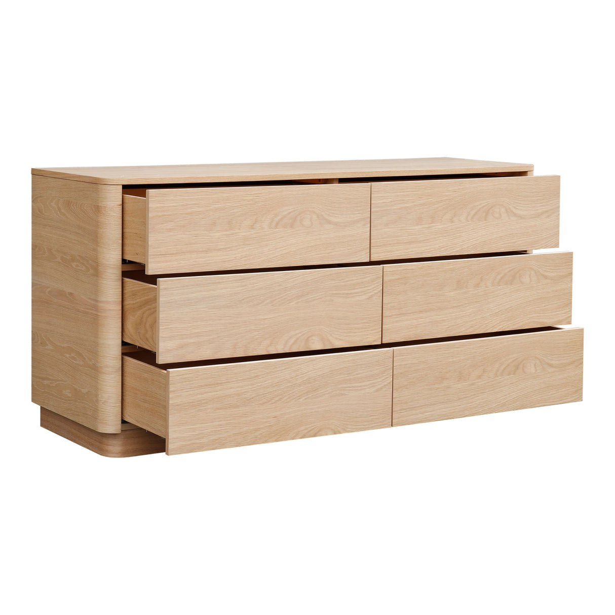 Modern European furniture - 6-Drawer Wooden Dresser - www.oroa.com | Oroa.com
