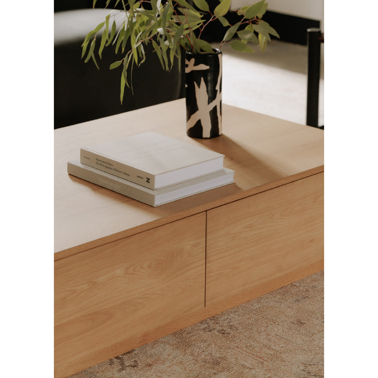 Modern European furniture - 2-Drawer Wooden Coffee Table - www.oroa.com | Oroa.com