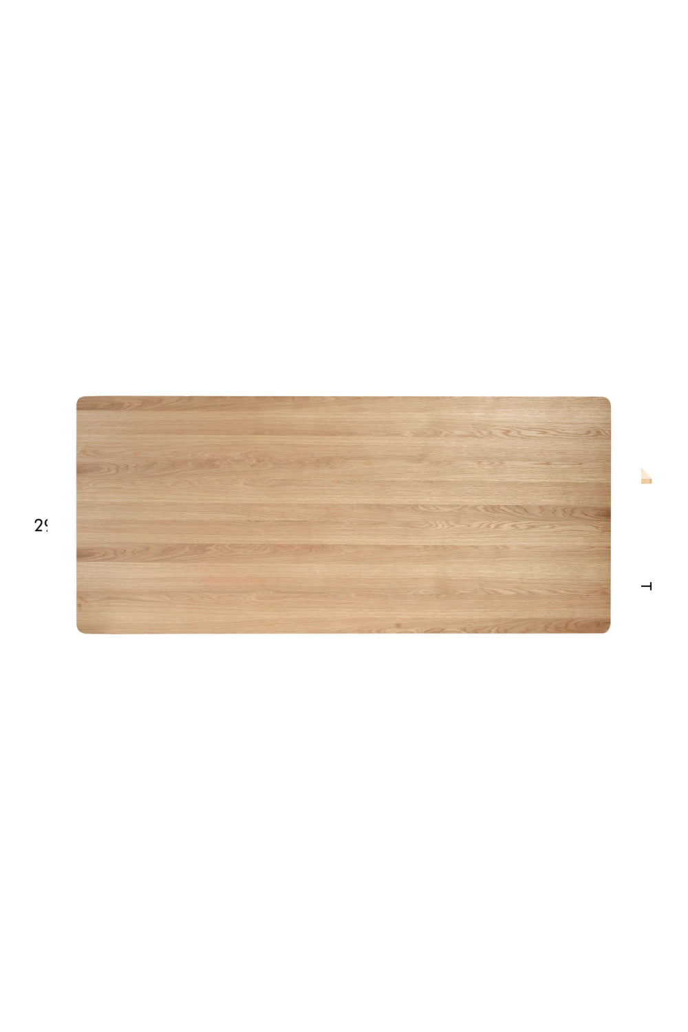 Modern European furniture - Rectangular Oak Dining Table - www.oroa.com | Oroa.com