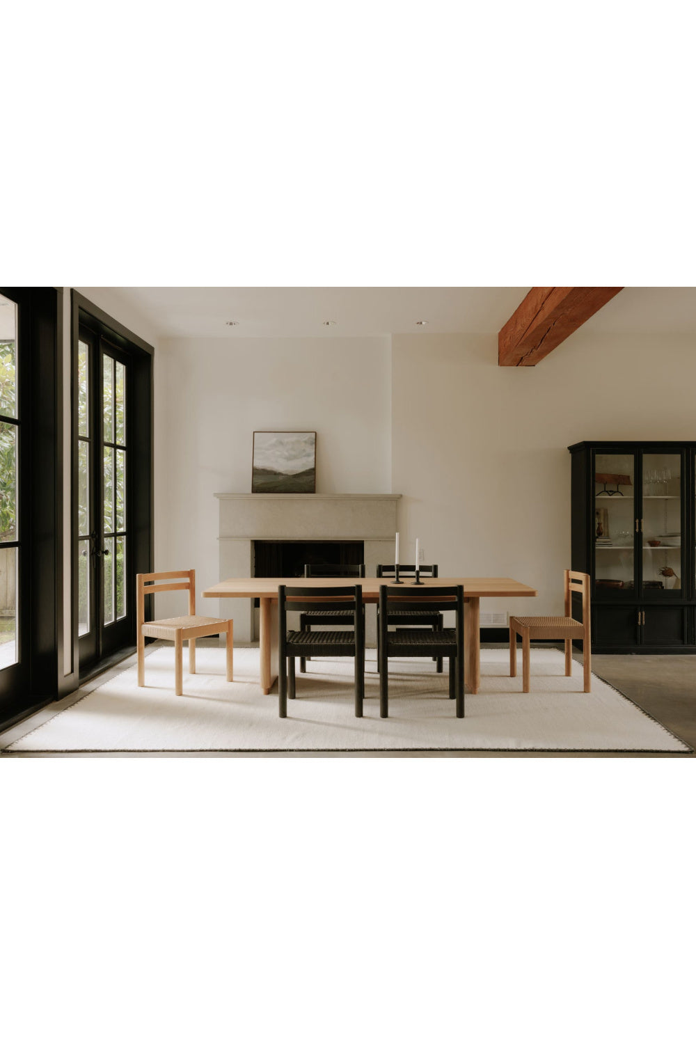 Modern European furniture - Rectangular Oak Dining Table - www.oroa.com | Oroa.com