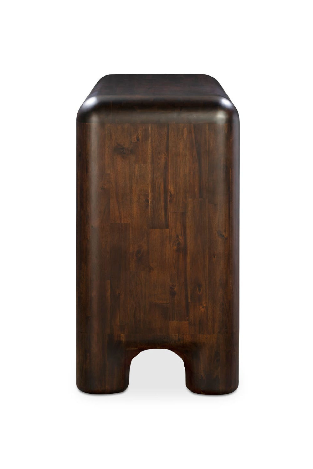 Modern European furniture - Brown Acacia 6-Drawer Dresser - www.oroa.com | Oroa.com