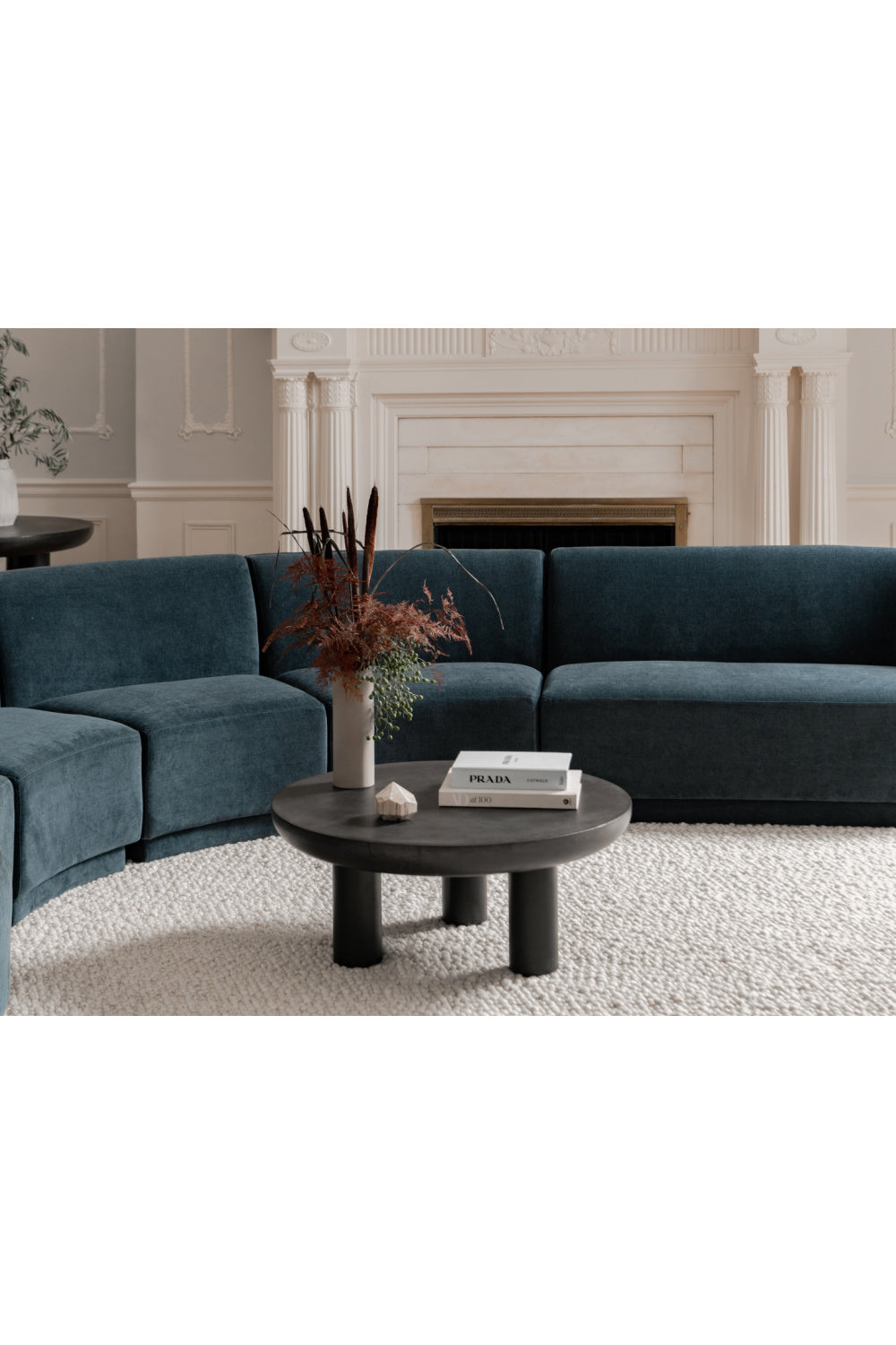 Modern European furniture - Indoor/Outdoor Concrete Coffee Table - www.oroa.com | Oroa.com