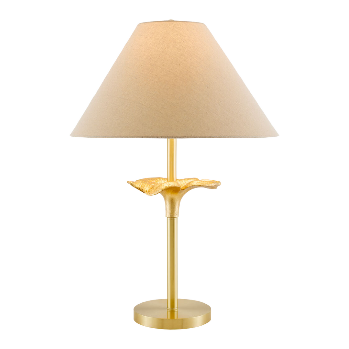 Modern European furniture - Beige Linen Empire Table Lamp - www.oroa.com | Oroa.com