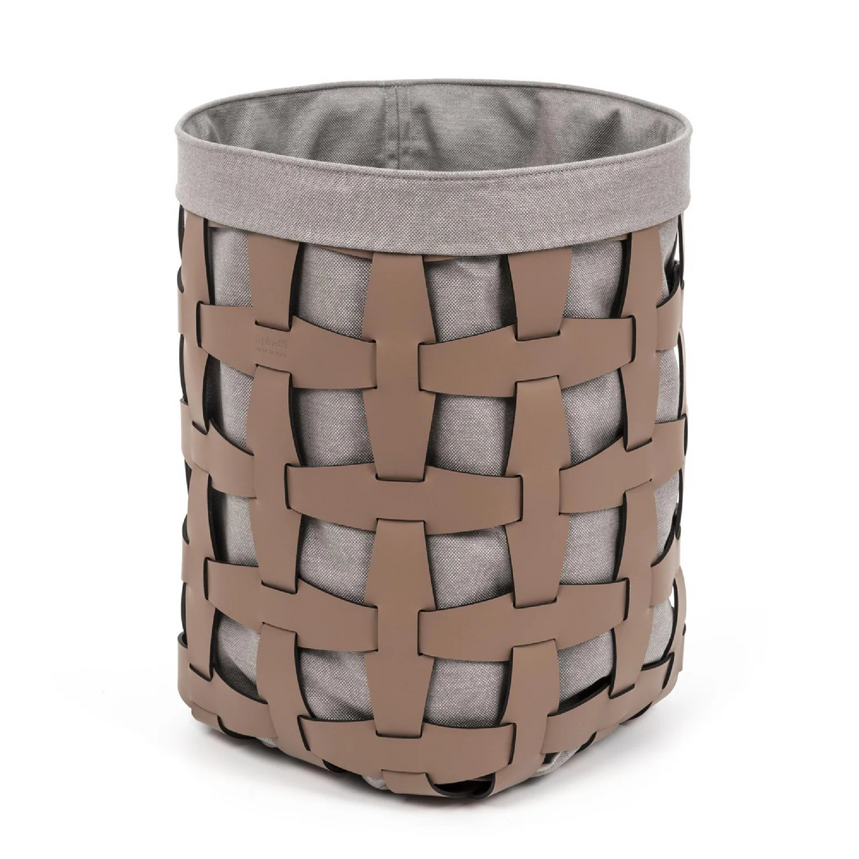 Woven Leather Outdoor Basket | Oroa.com