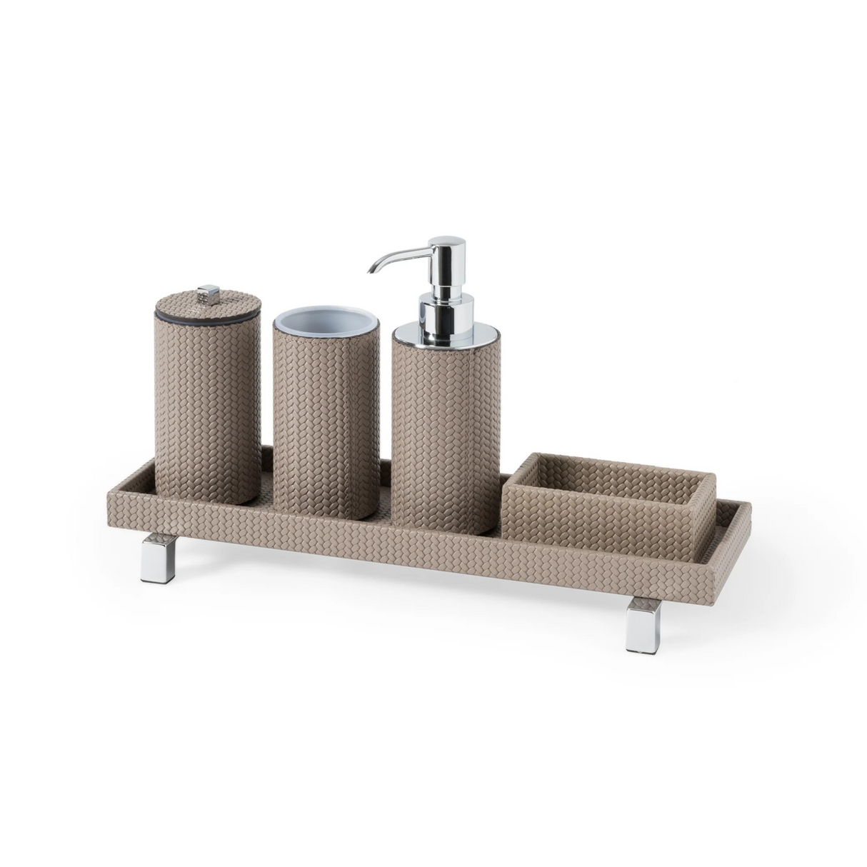 Waterproof Leather Cotton Pad Holder | Oroa.com