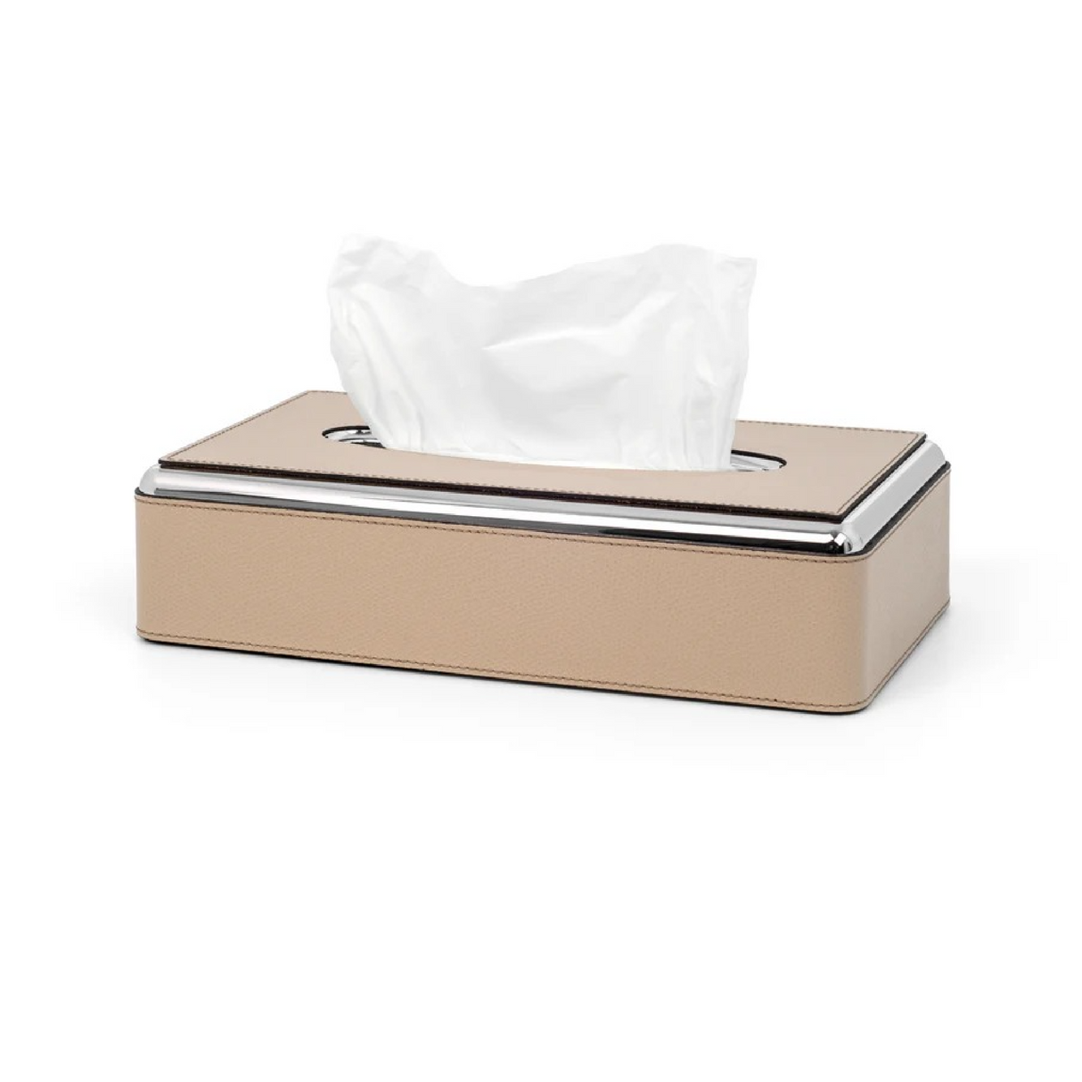 Rectangular Leather Tissue Box | Oroa.com