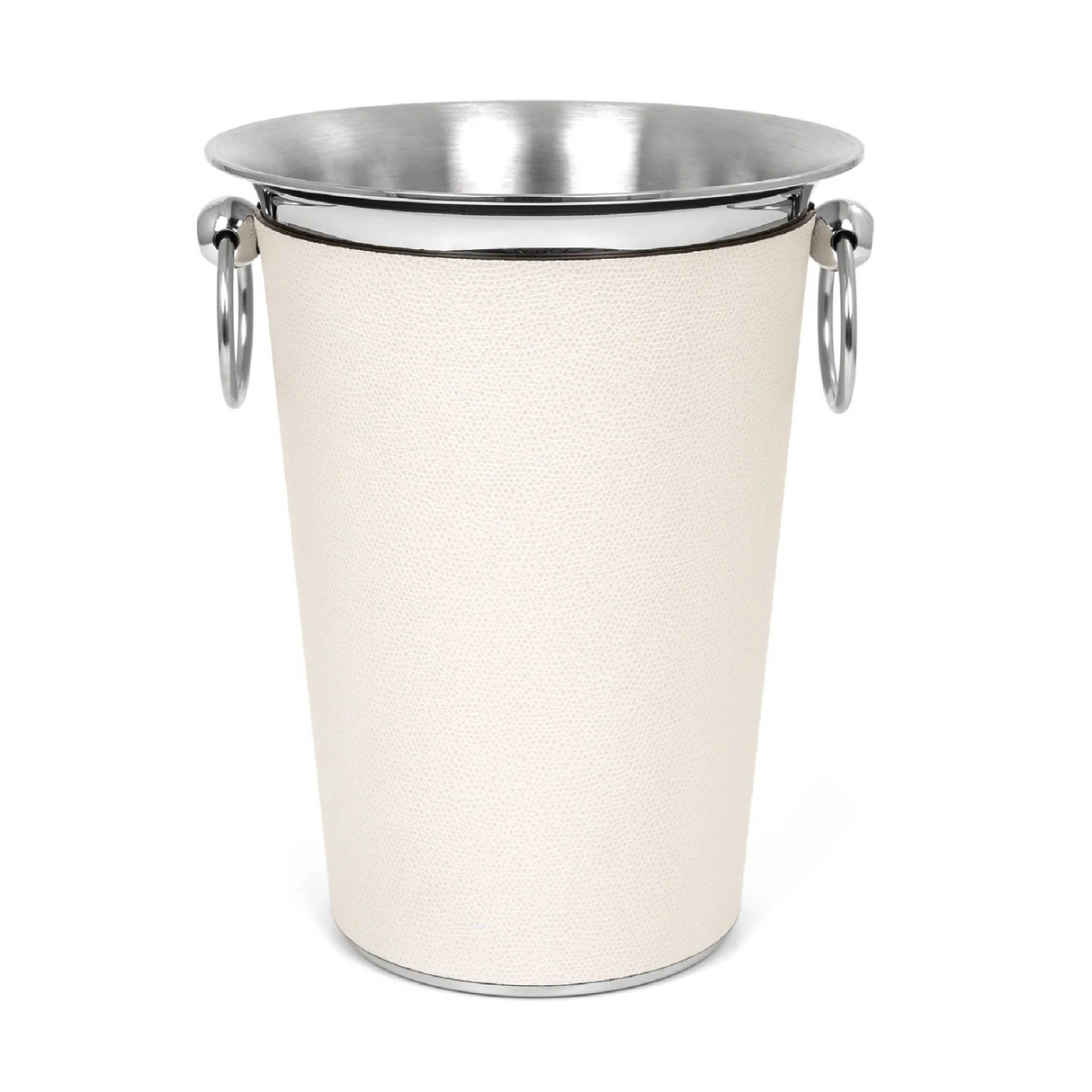 Leather Sleeve Steel Champagne Bucket | Oroa.com