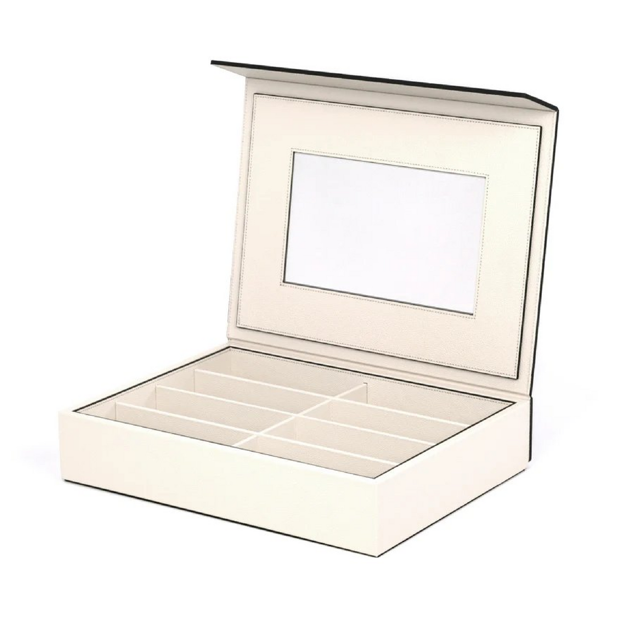 Leather Mirrored Eyeglasses Box | Oroa.com