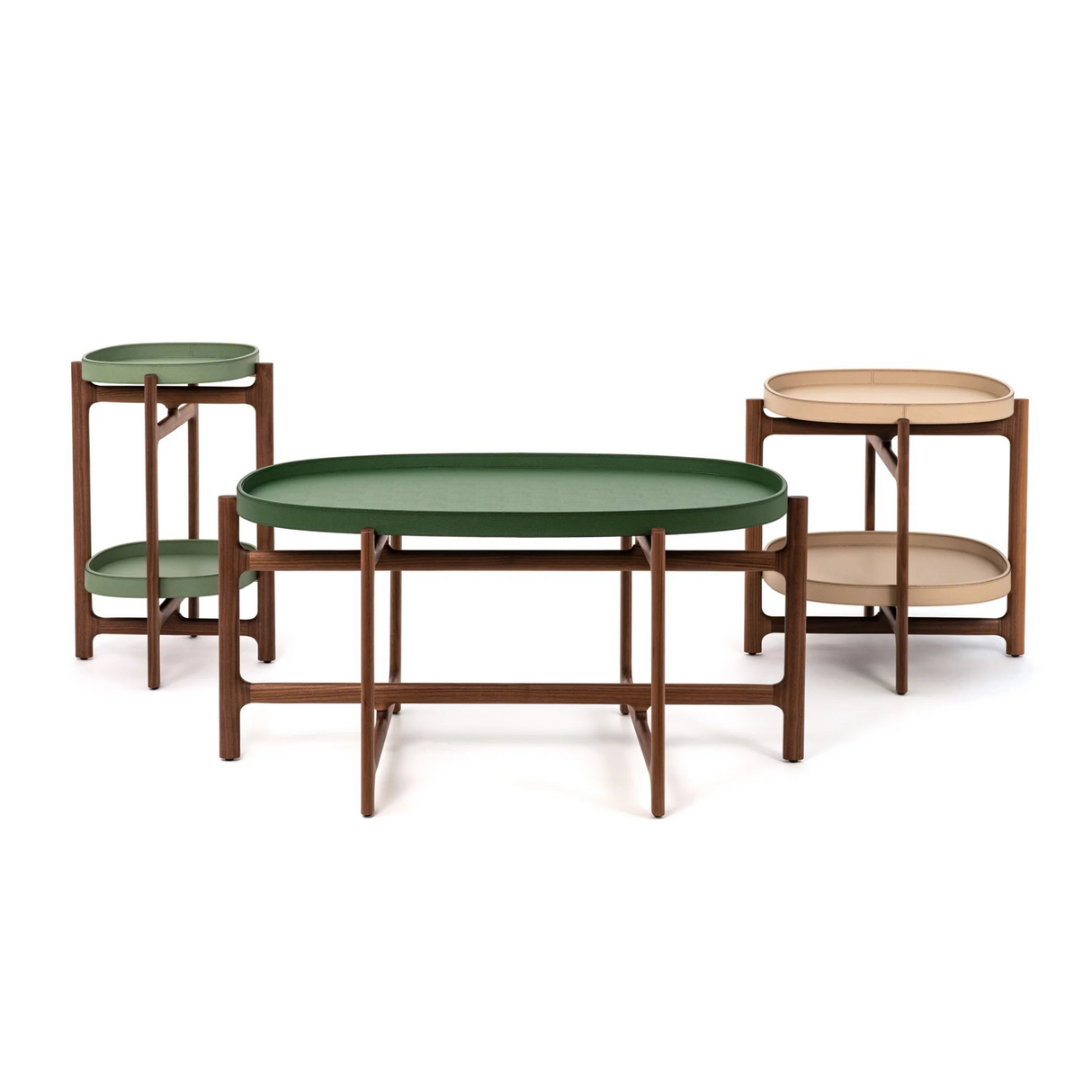Double Tray Folding Table | Oroa.com