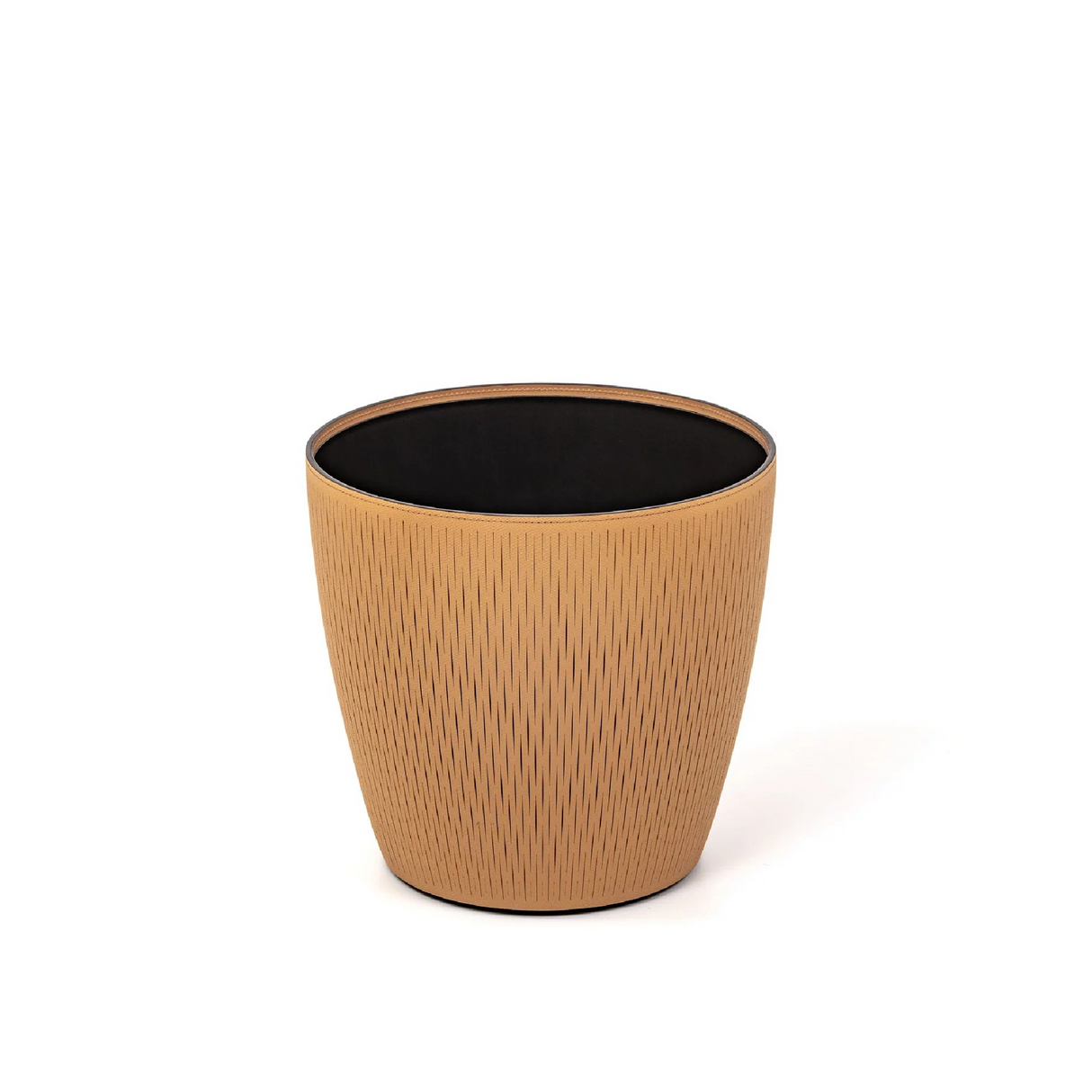 Leather Covered Flower Pot | Oroa.com
