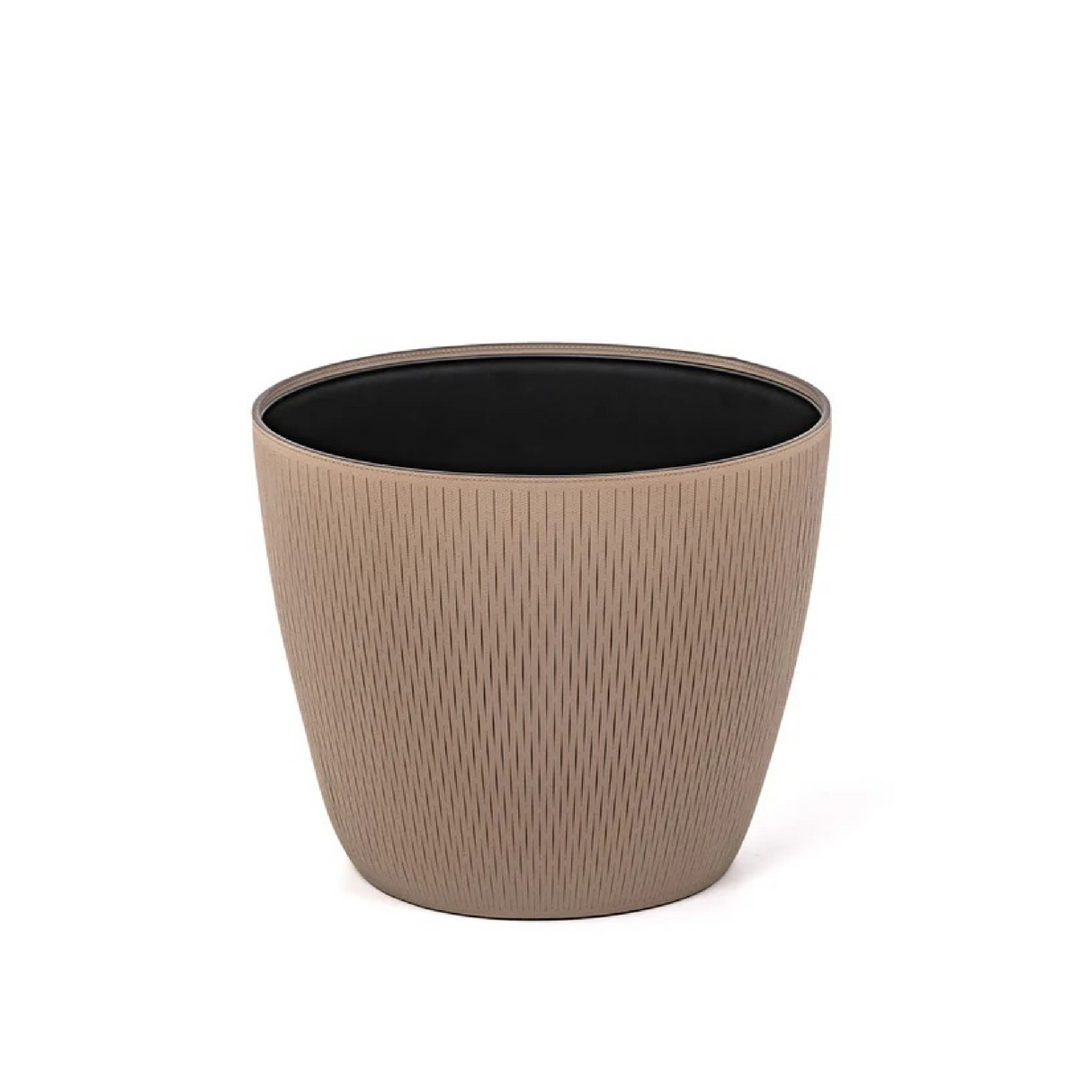 Leather Covered Flower Pot | Oroa.com