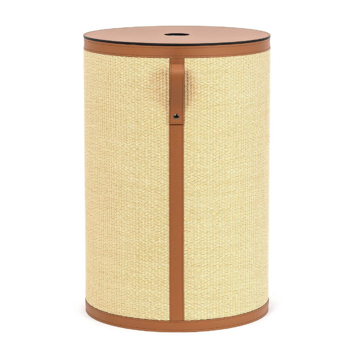 Straw Round Laundry Basket | Oroa.com
