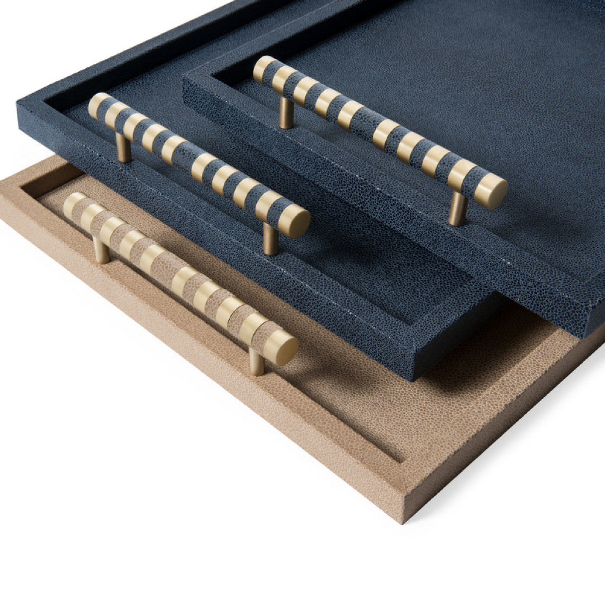 Embossed Shagreen Tray | Oroa.com