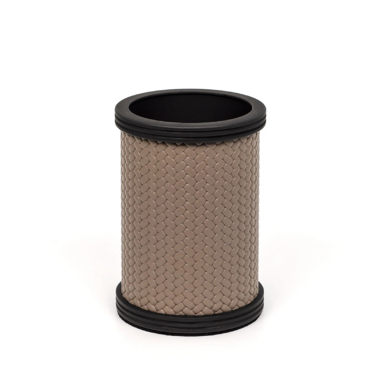 Leather Cylinder Toothbrush Holder | Oroa.com