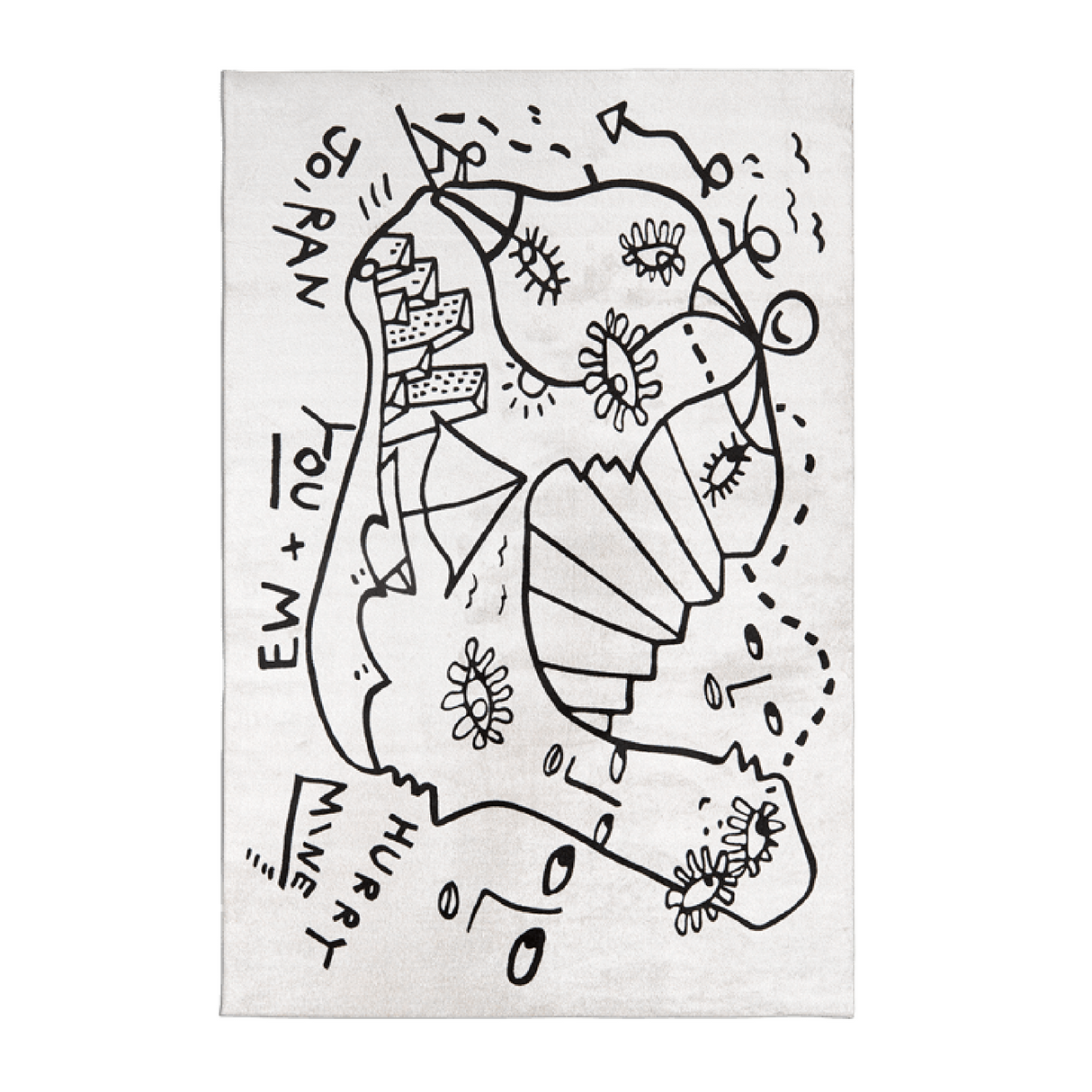 Doodle Design Rug | Oroa.com