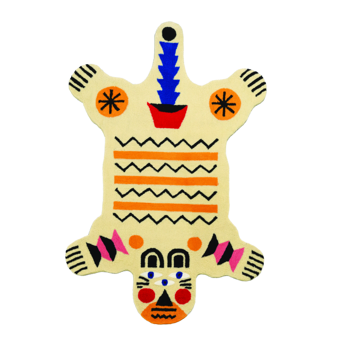 Hand-Tufted Animal Rug | Oroa.com