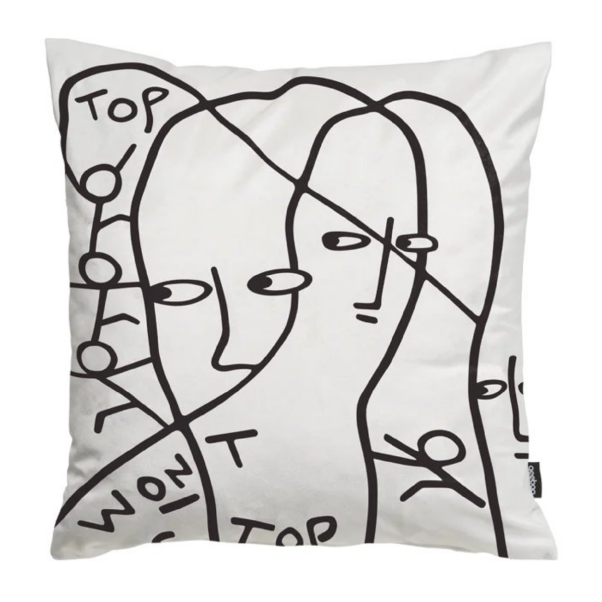 Stylized Drawings Pillow | Oroa.com