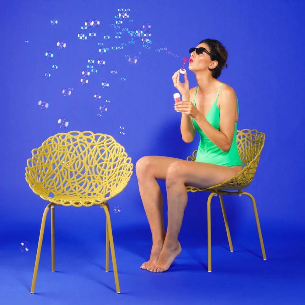 Twisted Indoor/Outdoor Chair Set (2) | Oroa.com
