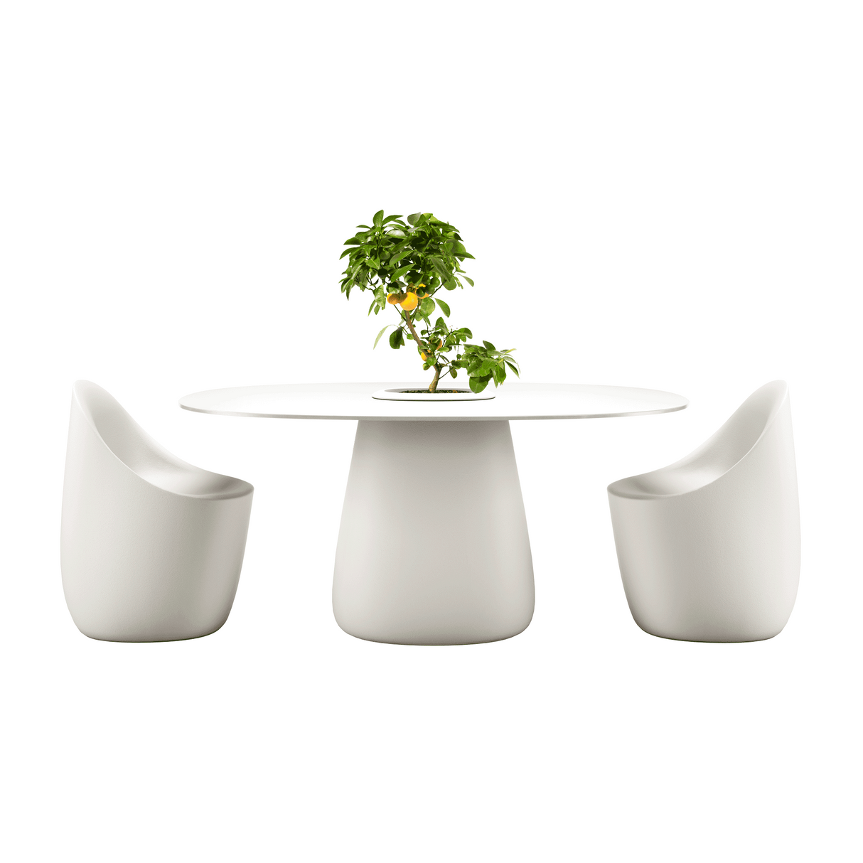 Indoor/Outdoor Bucket Dining Table | Oroa.com