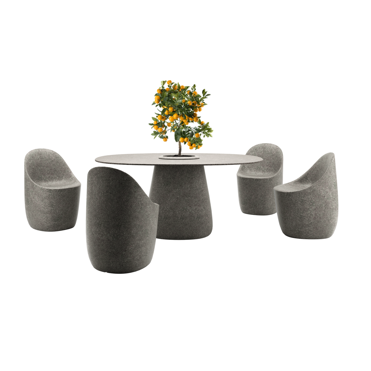 Indoor/Outdoor Bucket Dining Table | Oroa.com