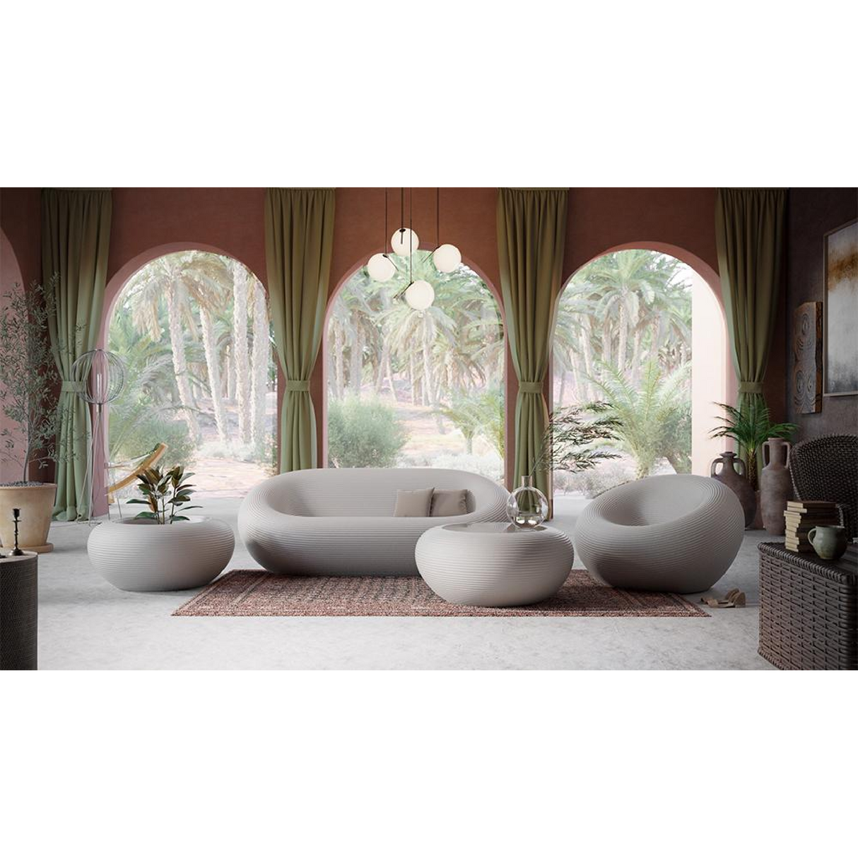 Round Outdoor Lounge Chair | Oroa.com
