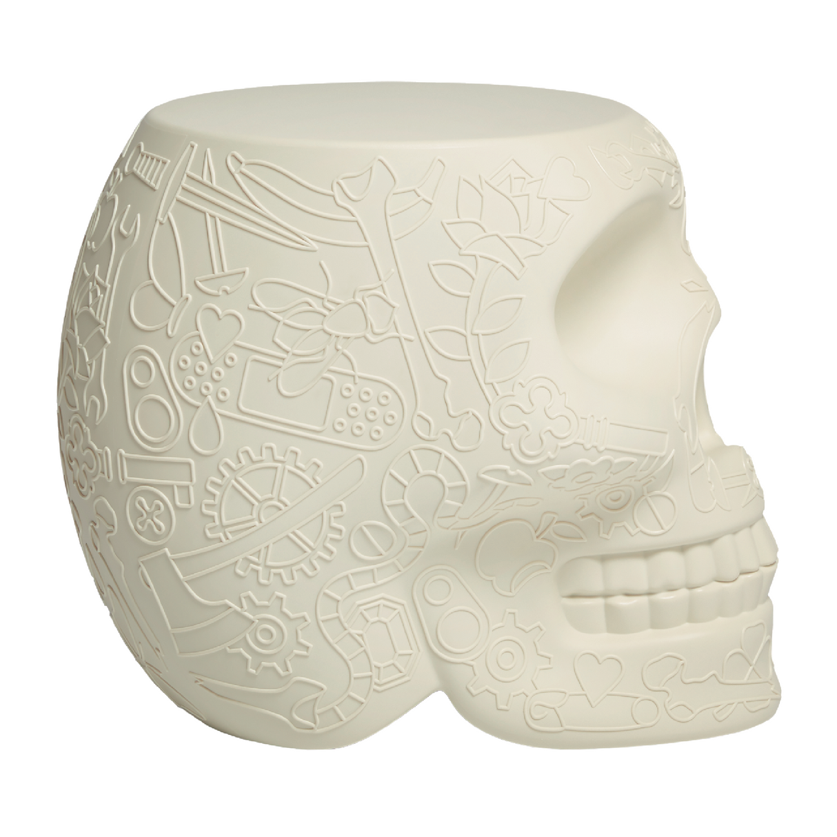 Skull-Shaped Stool Side Table | Oroa.com