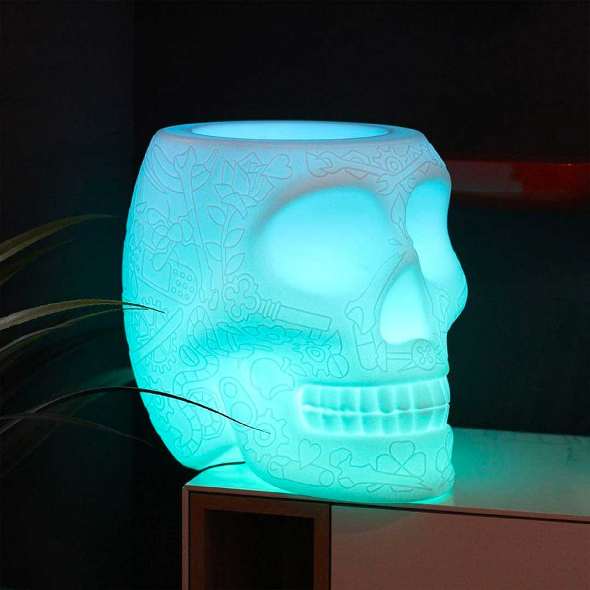 LED Planter & Champagne Cooler Lamp | Oroa.com