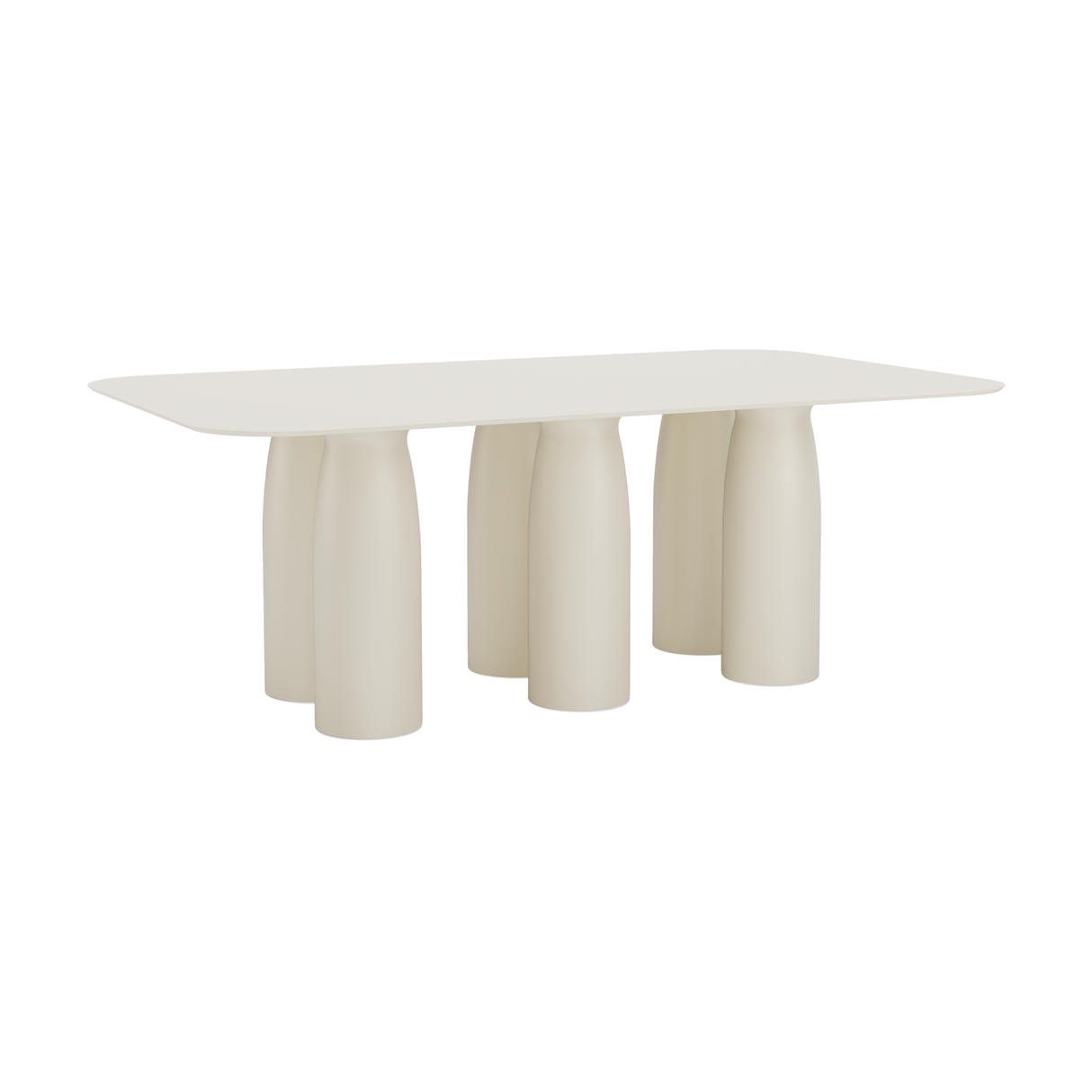 Six-Legged Rectangular Dining Table | Oroa.com