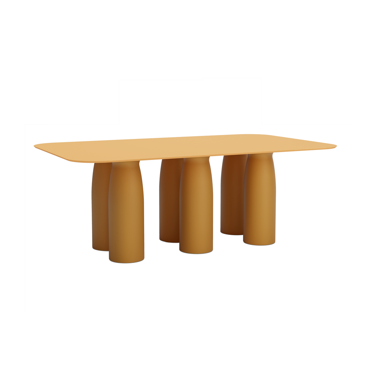 Six-Legged Rectangular Dining Table | Oroa.com