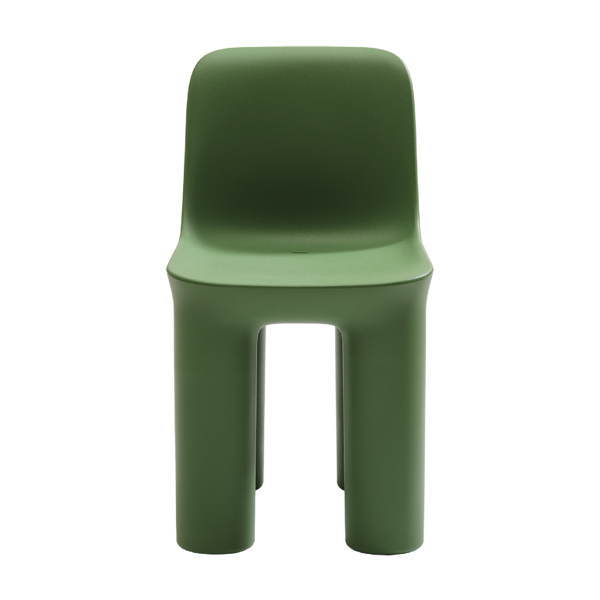 Chunky Cylindrical Legs Dining Chair | Oroa.com