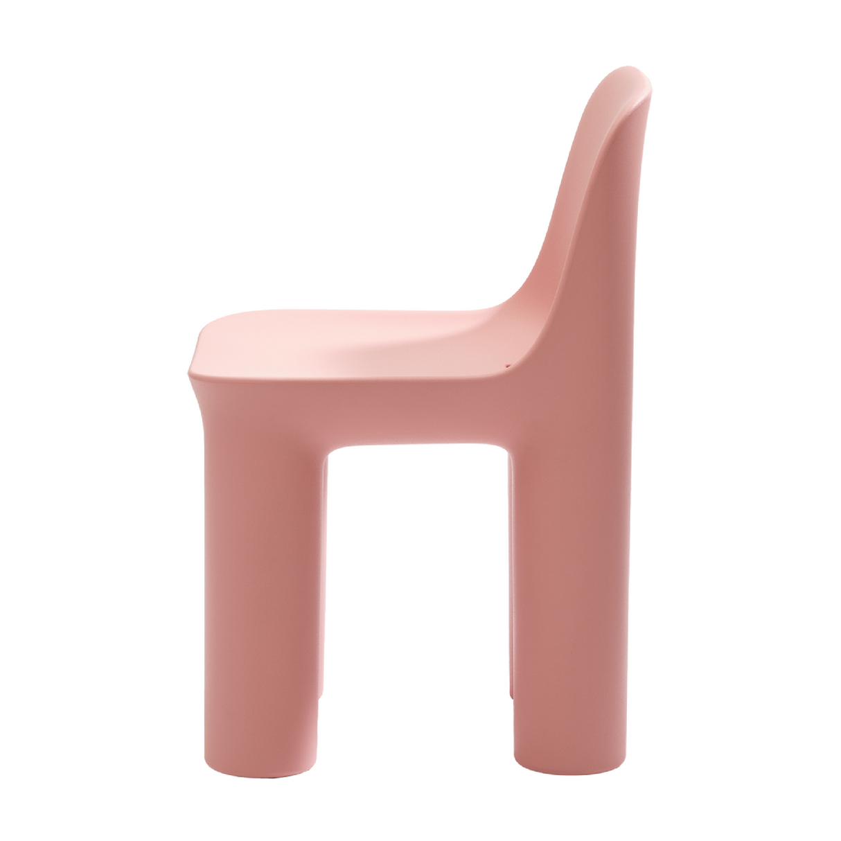 Chunky Cylindrical Legs Dining Chair | Oroa.com