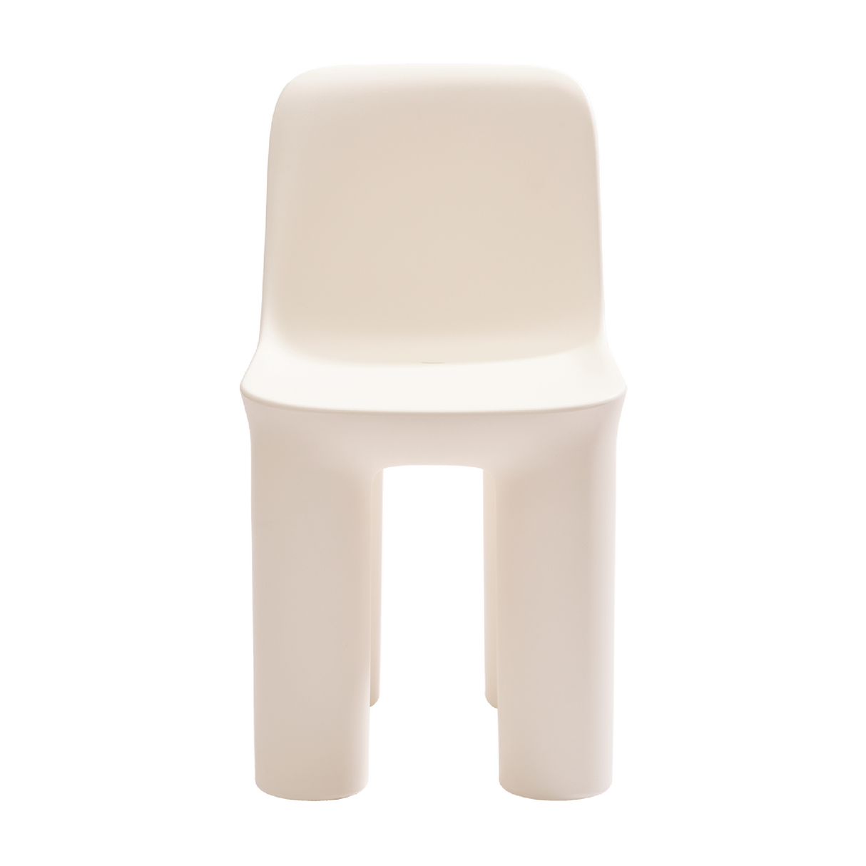 Chunky Cylindrical Legs Dining Chair | Oroa.com