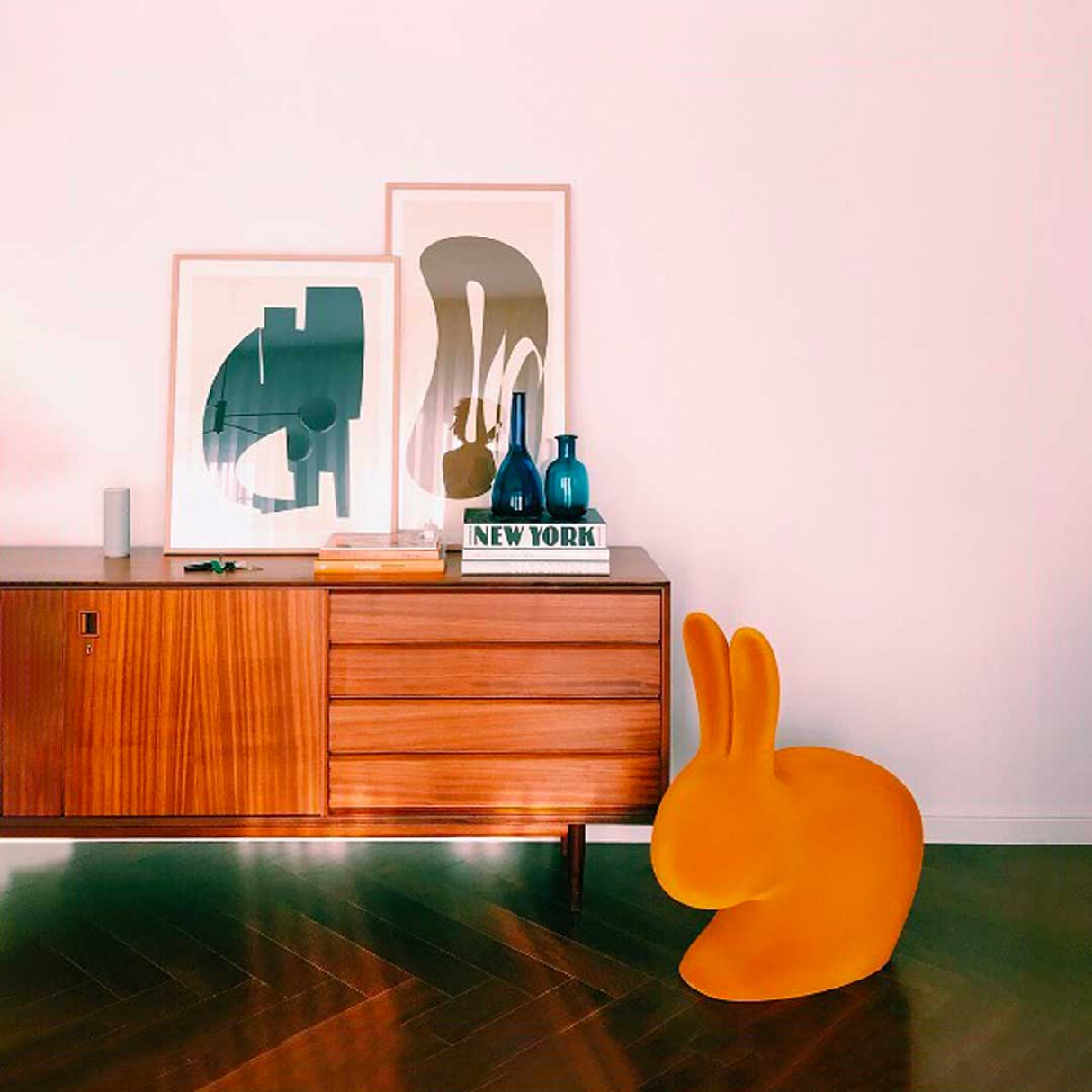 Velvet Bunny Accent Chair | Oroa.com