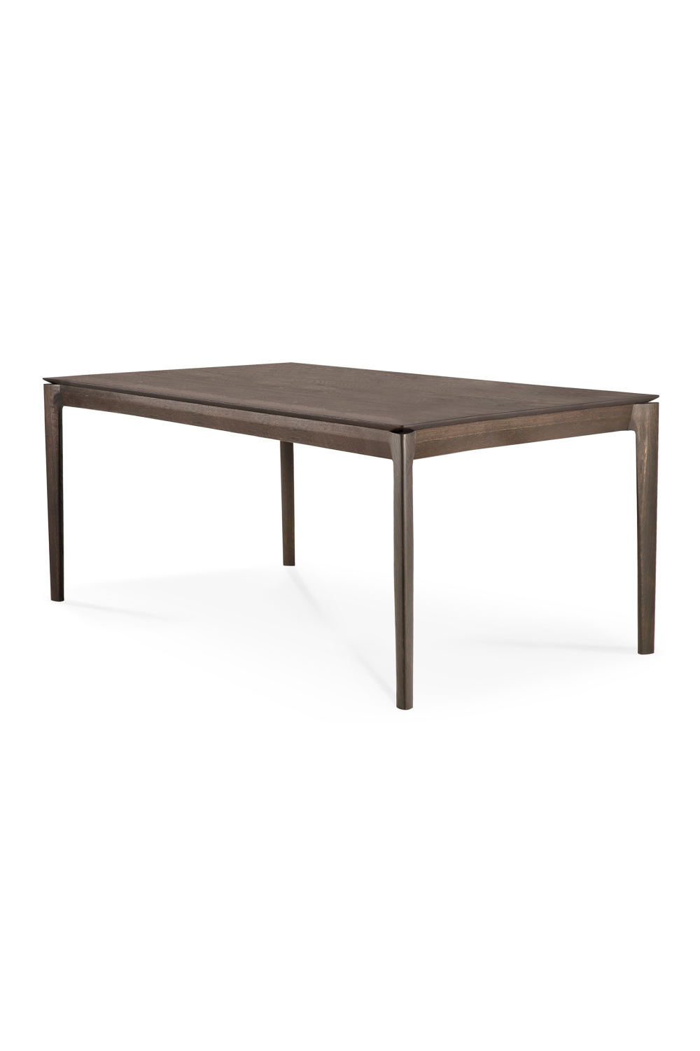 Oak Brown Minimalist Dining Table | Oroa.com