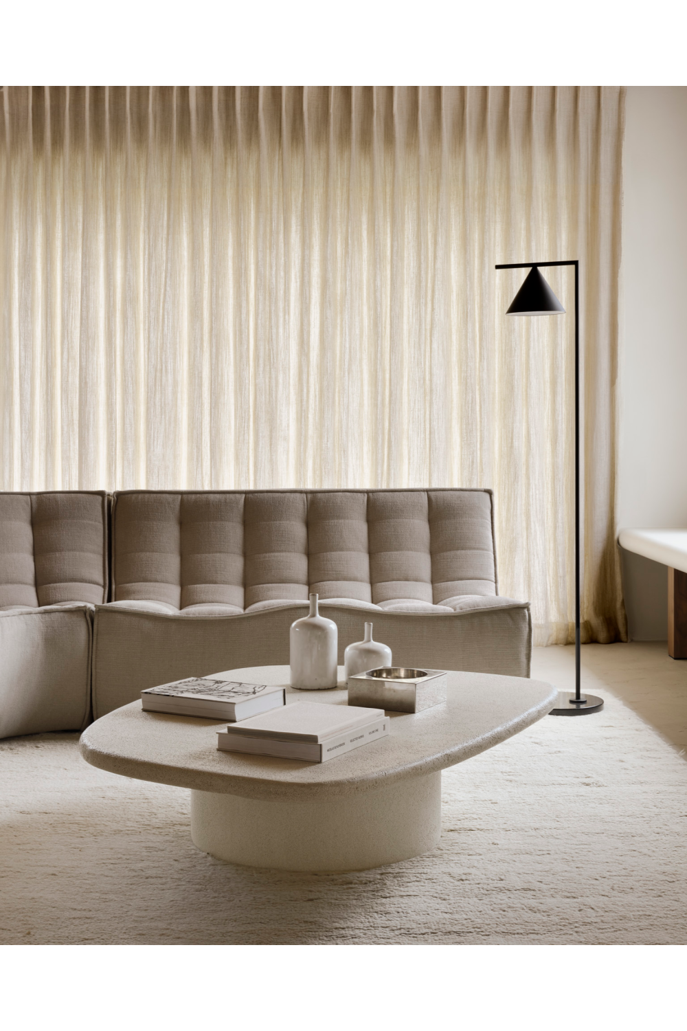 Gray Modular Sofa | Oroa.com