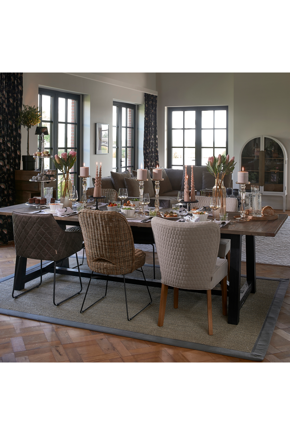 Modern Rattan Dining Chair | Oroa.com