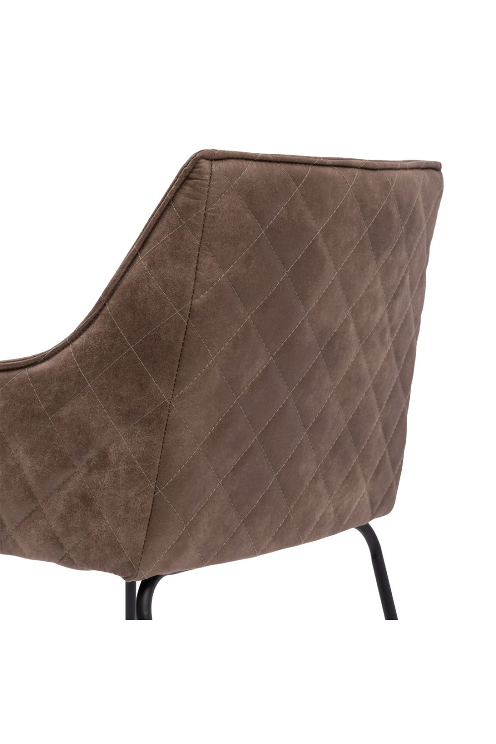 Quilted Leather Counter Stool | Oroa.com