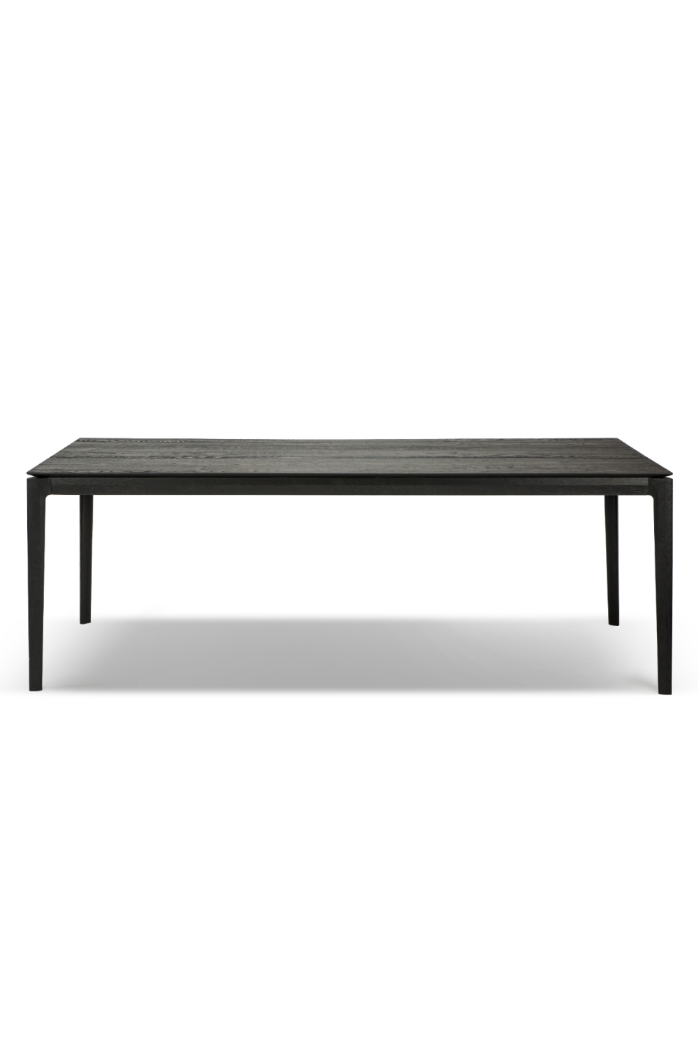 Black Oak Minimalist Dining Table | Oroa.com
