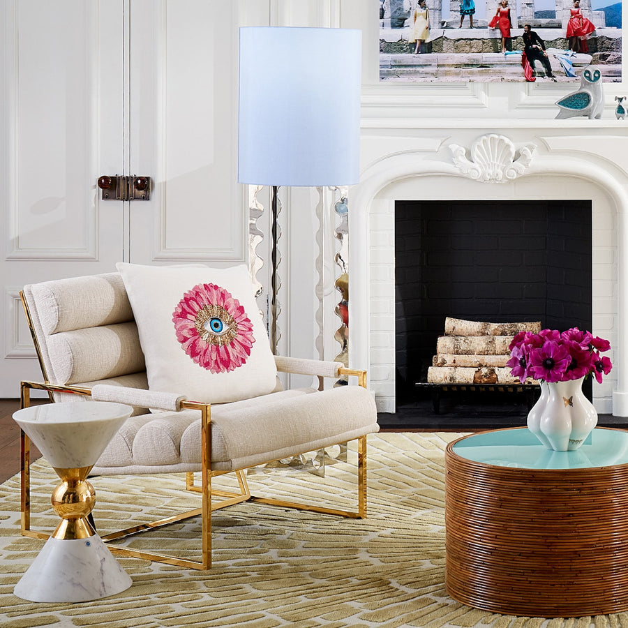 Conical Marble Accent Table | Oroa.com