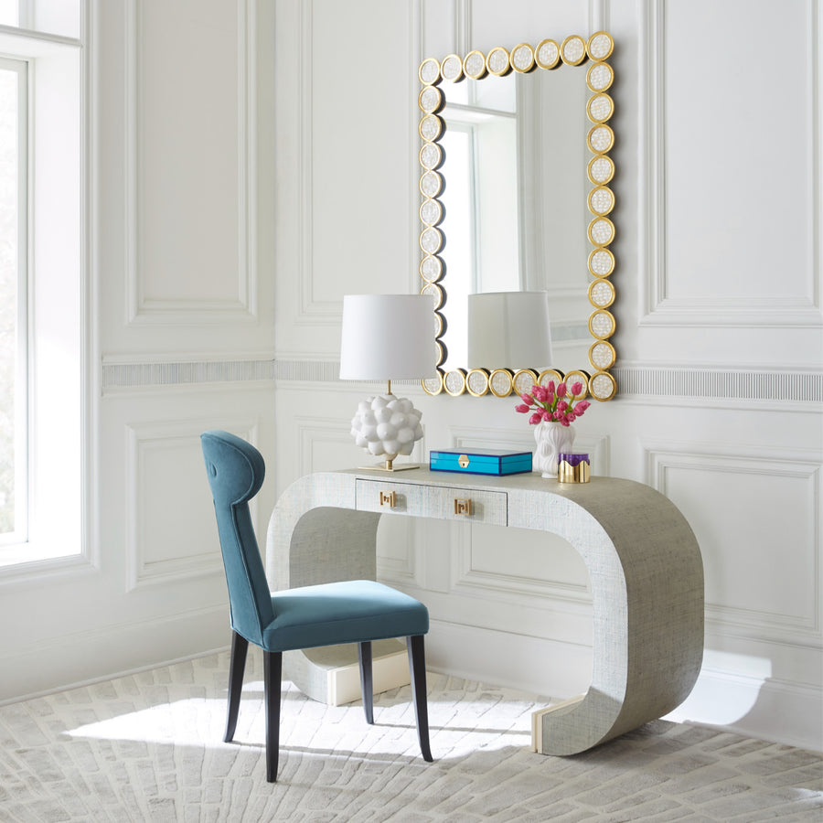 Polished Brass Circles Mirror | Oroa.com
