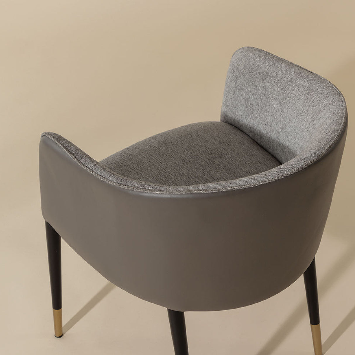 Modern European furniture - Fabric & Leather Dining Armchair - www.oroa.com | Oroa.com