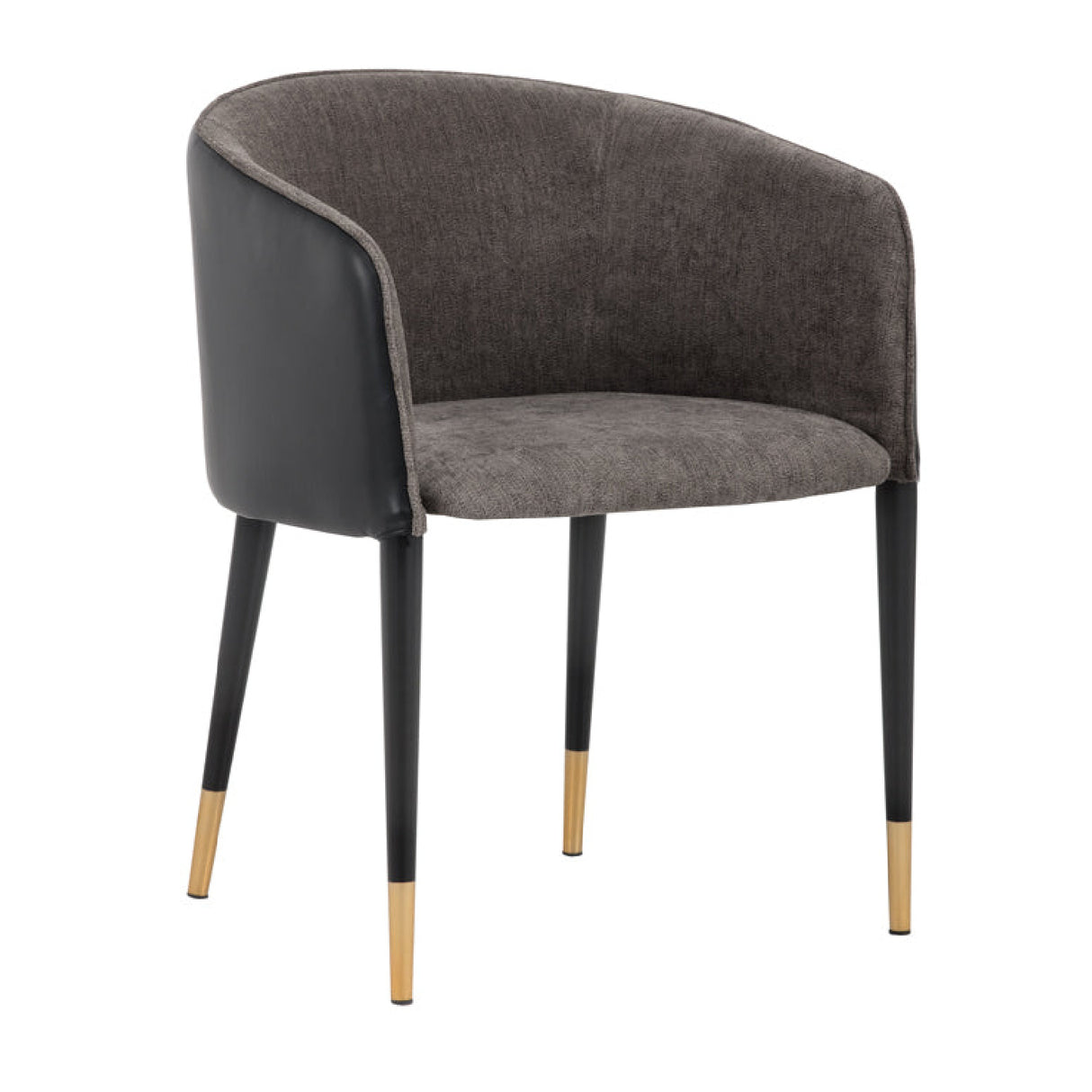 Modern European furniture - Fabric & Leather Dining Armchair - www.oroa.com | Oroa.com